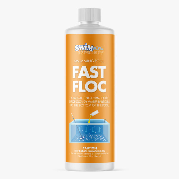 Fast Floc: Drop Cloudy Pool Water